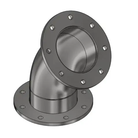 45-degree Flange – Elbow
